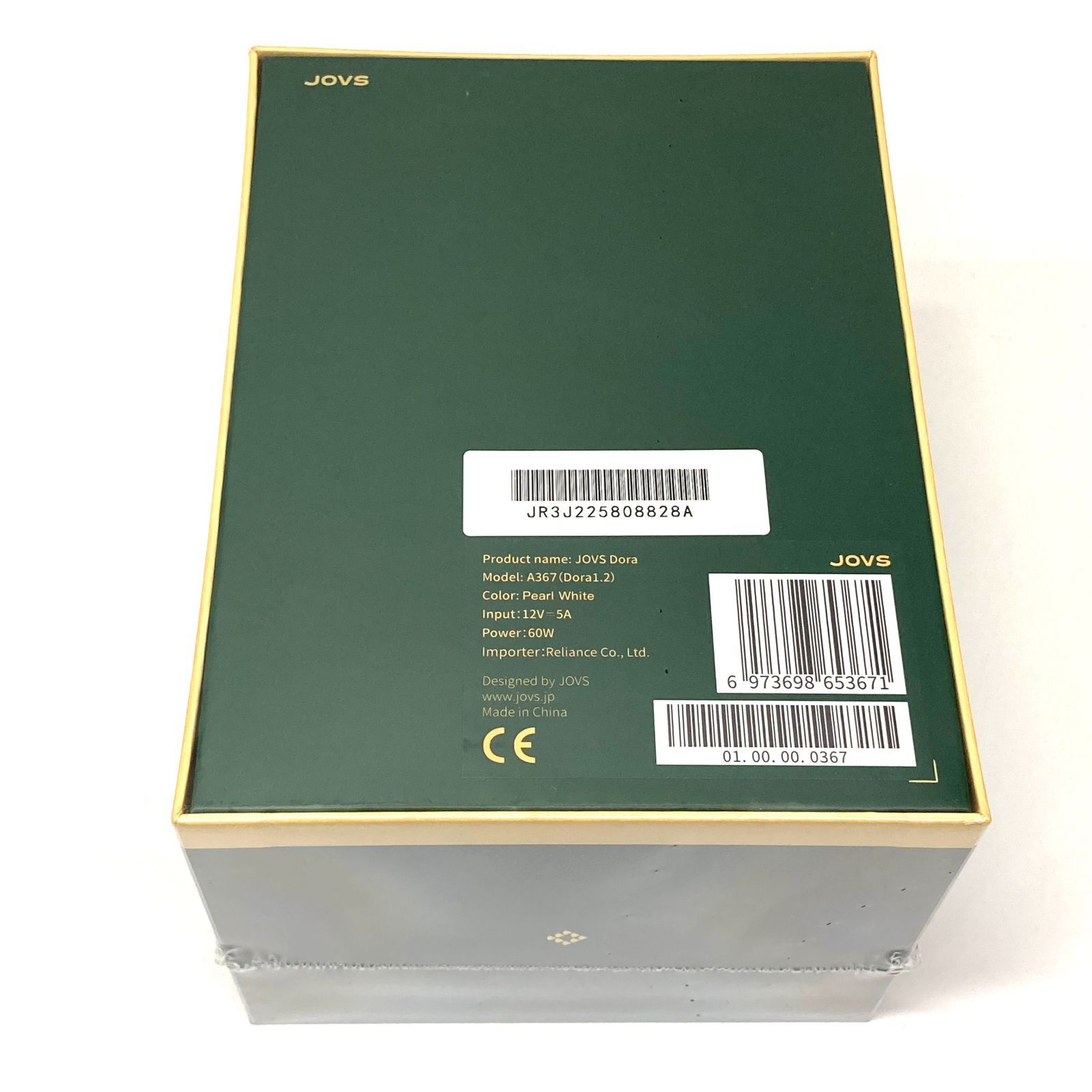 t) JOVS Dora 光美容器 A367(Dora1.2) 顔 産毛 髭 VIO HIPL SRモード