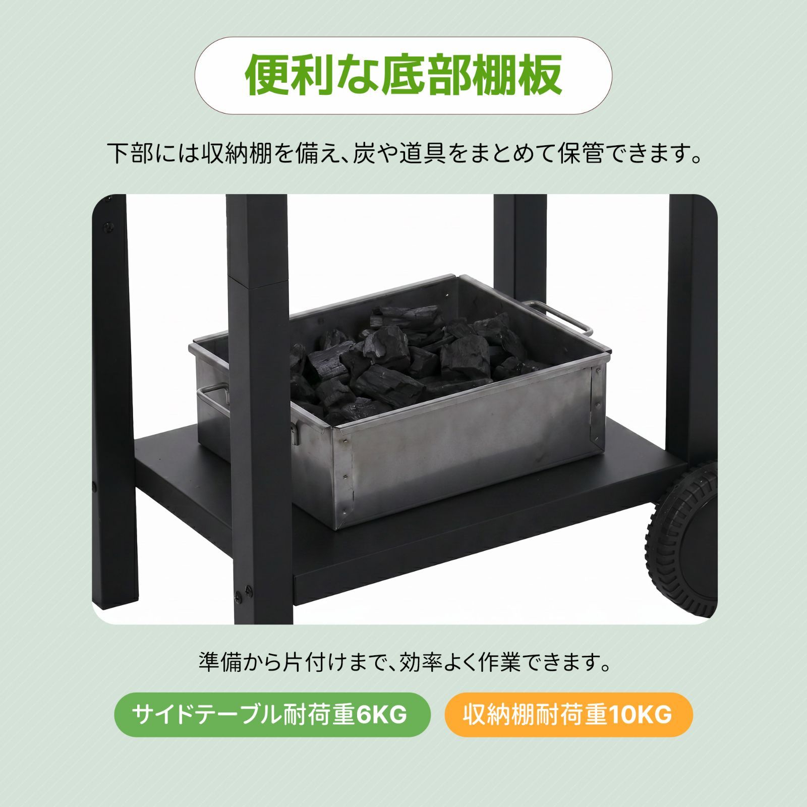 数量限定SALE☆予約販売】BBQグリル バーベキューコンロ 燻製対応 温度 