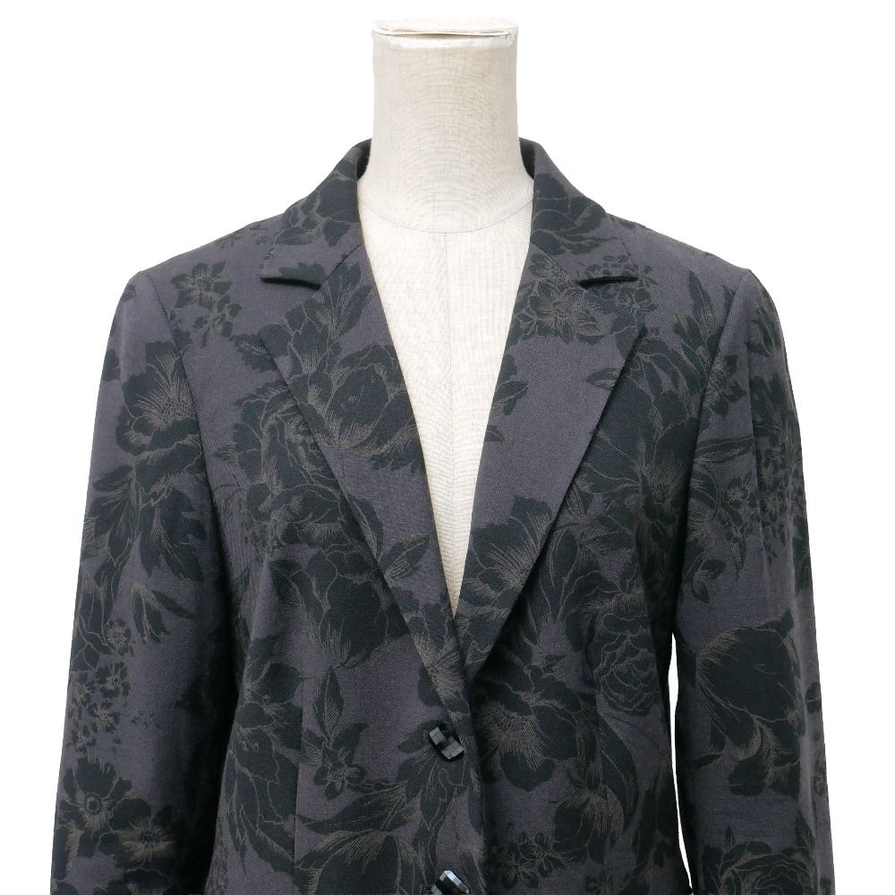 □美品□ETRO エトロ テーラードジャケット サイズ44 花柄 ブレザー
