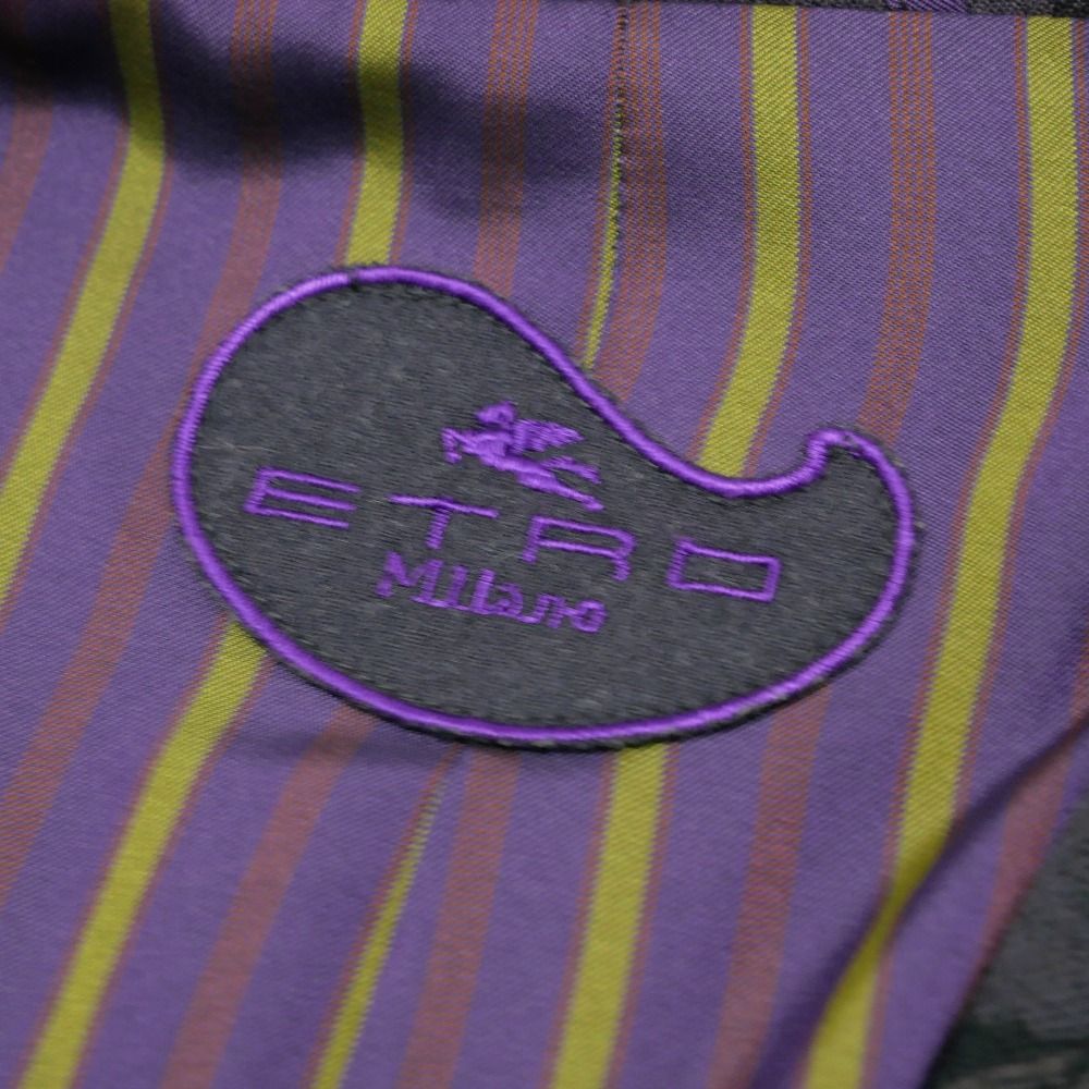 □美品□ETRO エトロ テーラードジャケット サイズ44 花柄 ブレザー