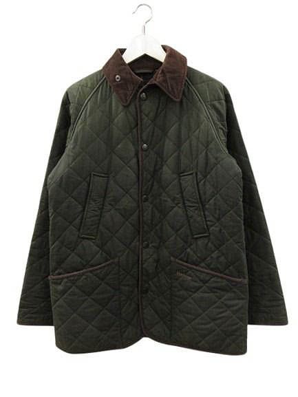 【美品】Barbour BEDALE 38 オイルドジャケット　セージ バブアー Barbour ビデイル キルティング ジャケット BEDALE QUILT WAX