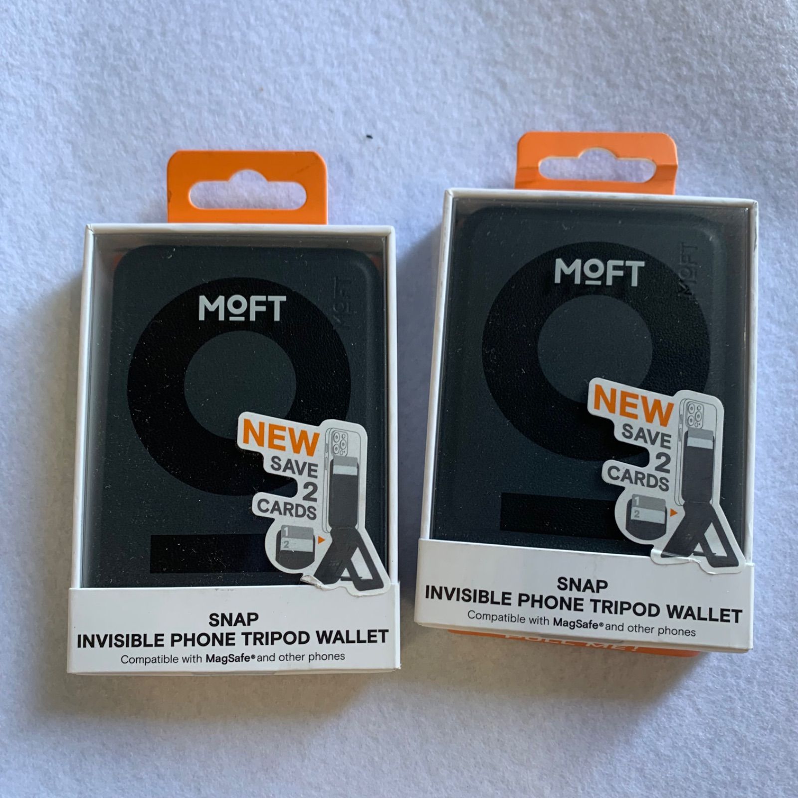 <ナ>2個セット MOFT モフト スマホスタンド 8-in-1多機能スタンド カードケース付き MagSafe対応/NFC/Suica/タッチ決済対応｜iPhoneシリーズ・全機種対応
