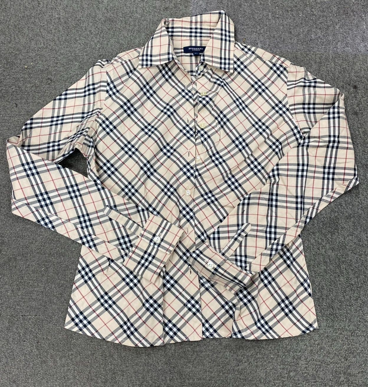 BURBERRY バーバリー 長袖 シャツ ノバチェック レディース トップス s im041507