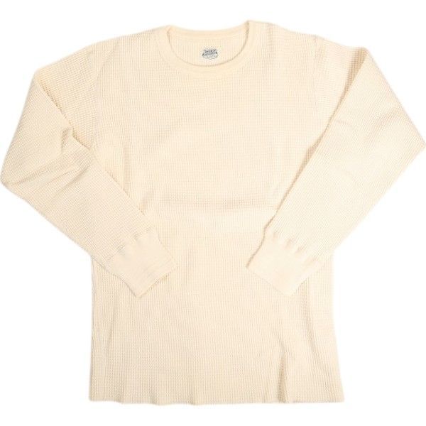 Size【L】 TENDERLOIN テンダーロイン WAFFLE R WHITE サーマルロンT