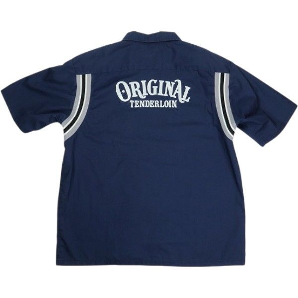 Size【S】 TENDERLOIN テンダーロイン T-BOWLS P.P SHT S/S NAVY 半袖シャツ 紺 【中古品-良い】 30007991