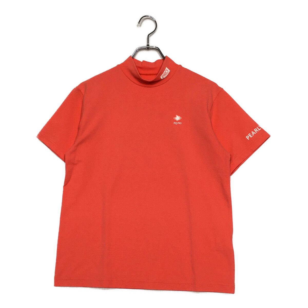 中古 レディース パーリーゲイツ PEARLY GATES 半袖シャツ 1(M) ピンク モックネック