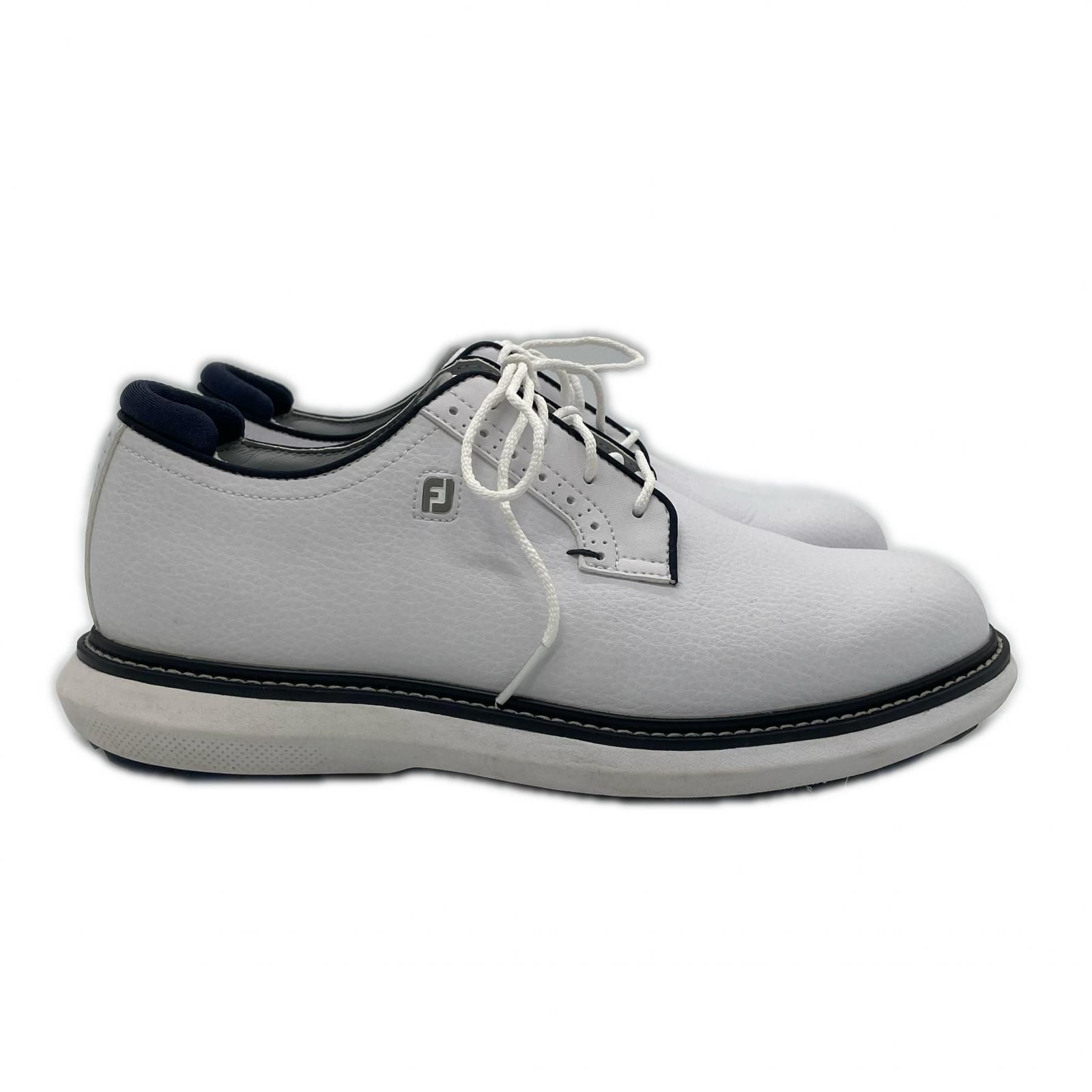 中古 フットジョイ FootJoy ゴルフシューズ 25cm ホワイト