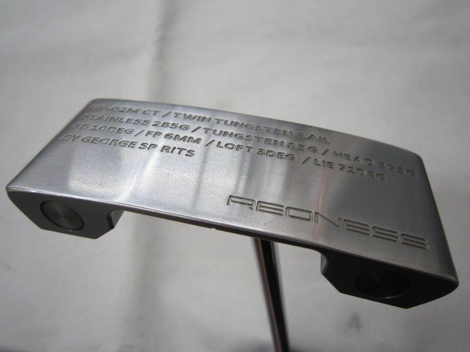 ジョージ スピリッツ　REONESS RP-02M CT　パター　中古　ゴルフドゥ！札幌手稲店【最短即日発送】