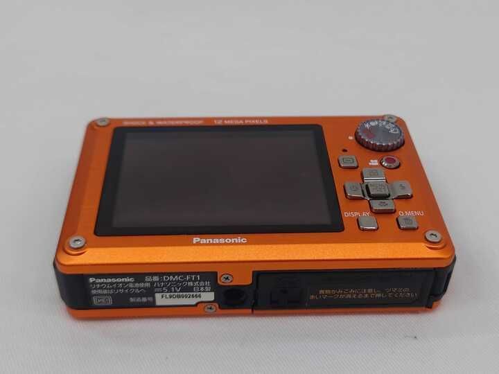 Panasonic LUMIX カメラ FT1　オレンジ パナソニック LUMIX FT1 防水デジタルカメラ