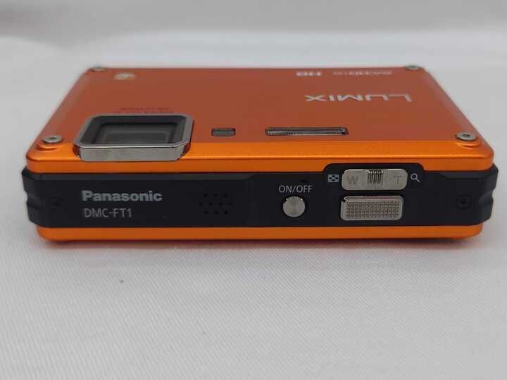 Panasonic LUMIX FT1 オレンジ色 防水カメラ 付属品付 - メルカリ