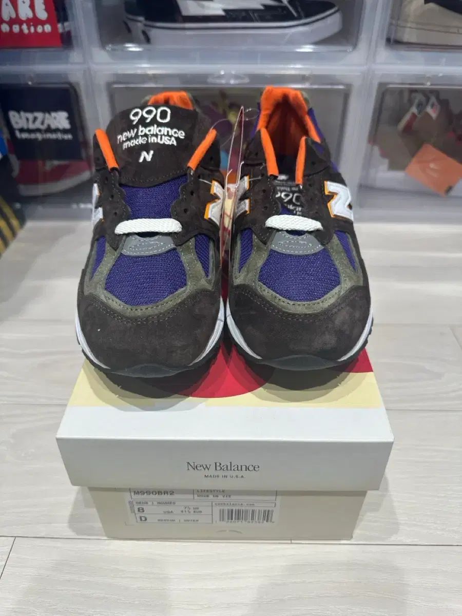 ニューバランス M990BR2 ブラウン 新品