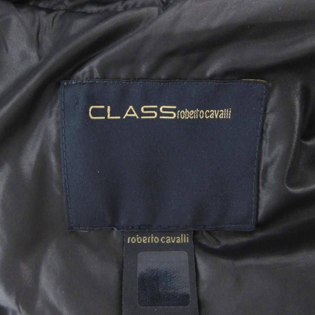 クラスロベルトカヴァリ class roberto cavalli ジャケット USA 6 黒