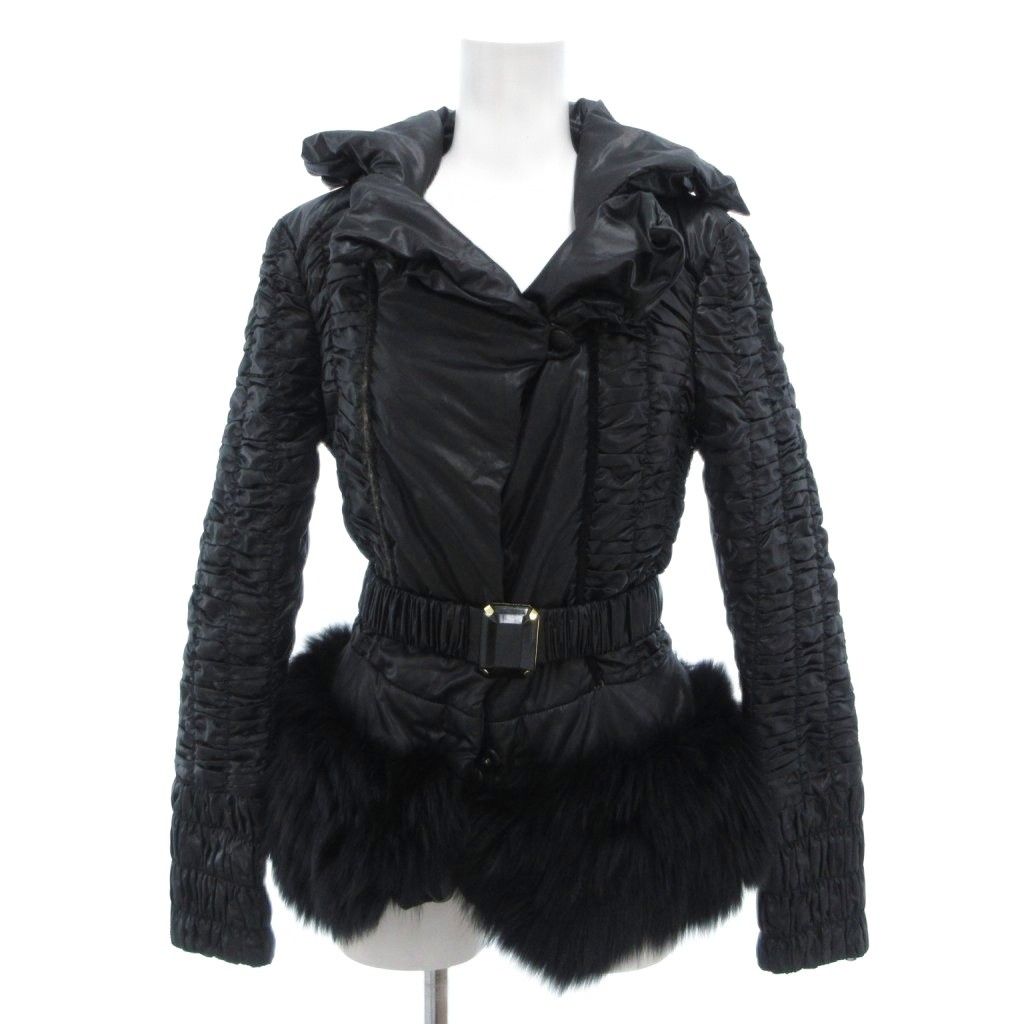クラスロベルトカヴァリ class roberto cavalli ジャケット USA 6 黒