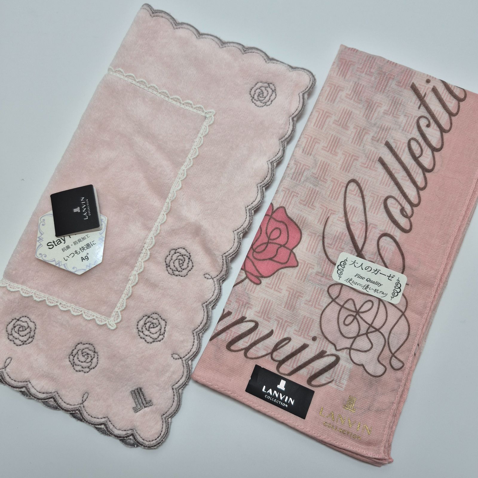新品】LANVIN レディースハンカチ & タオルハンカチ セット - メルカリ