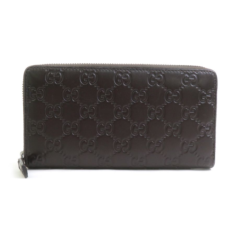 グッチ GUCCI ラウンドファスナー長財布 グッチシマ 307987