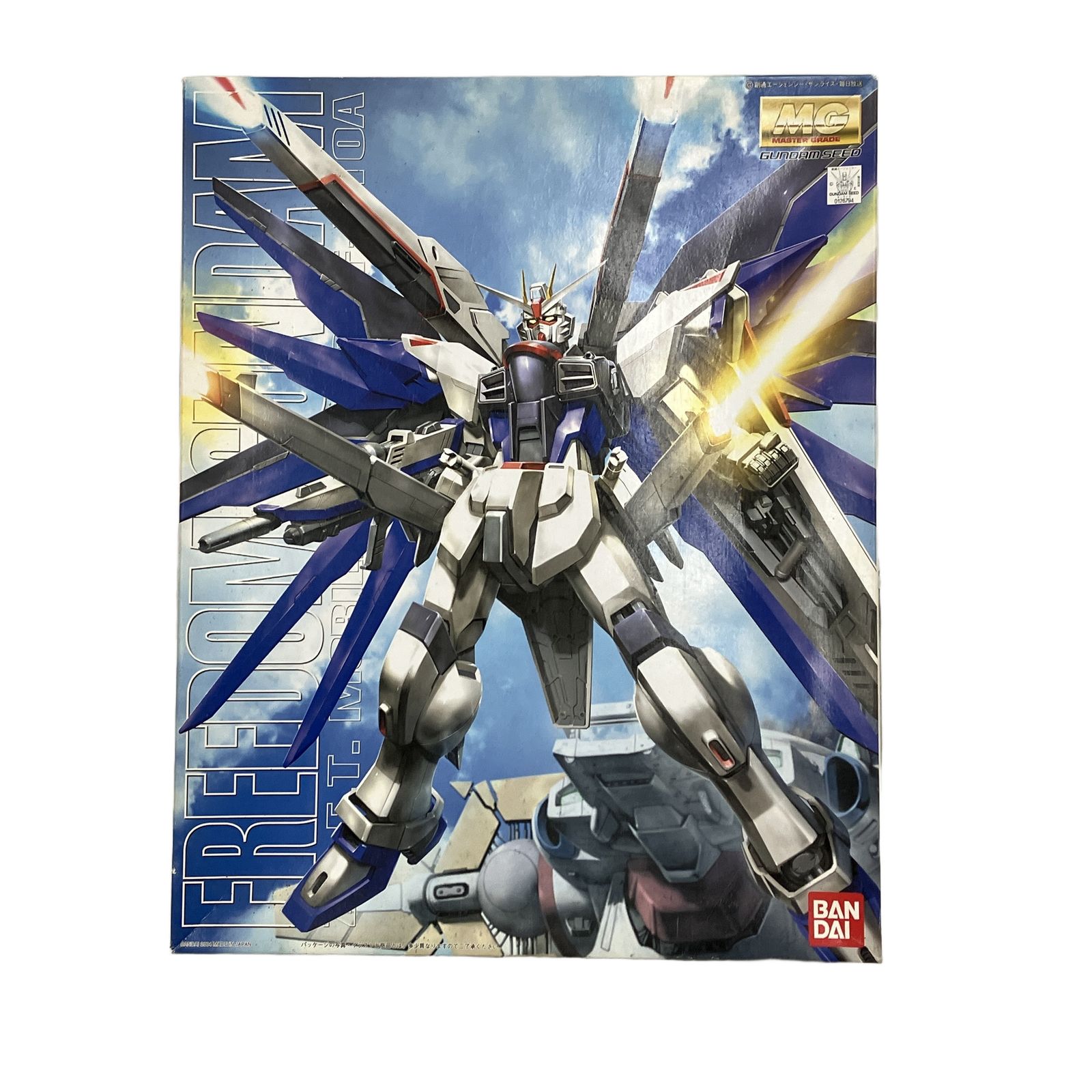 バンダイ MG 1/100 機動戦士ガンダムSEED ZGMF-X10A フリーダムガンダム ガンプラ 未組立 プラモデル 中古 M11132227