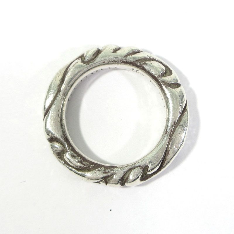 三重本店】 中古 CHROME HEARTS | クロムハーツ SCROLL BAND RING 