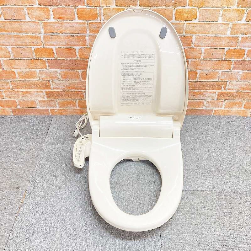 【中古品】【ジャンク扱い】 Panasonic(パナソニック) 電気温水便座 ウォシュレット シャワートイレ「DL-RP40-CP」☆#CP(パステルアイボリー) 2JU44E