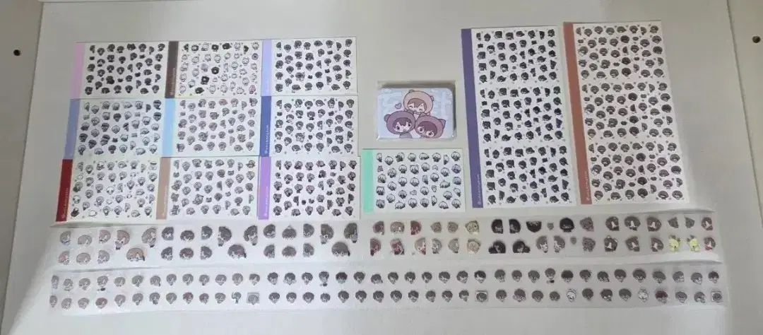 怪談出勤 ぬい 様 キスカット 豆型ステッカー セット