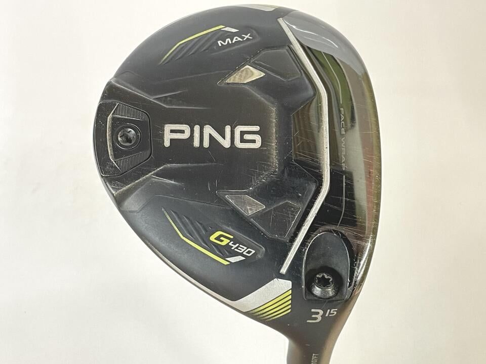 ピン　G430 MAX　15度　TOUR 2.0 BLACK 75　Xフレックス　フェアウェイウッド　中古　ゴルフドゥ！岡山青江店【最短即日発送】
