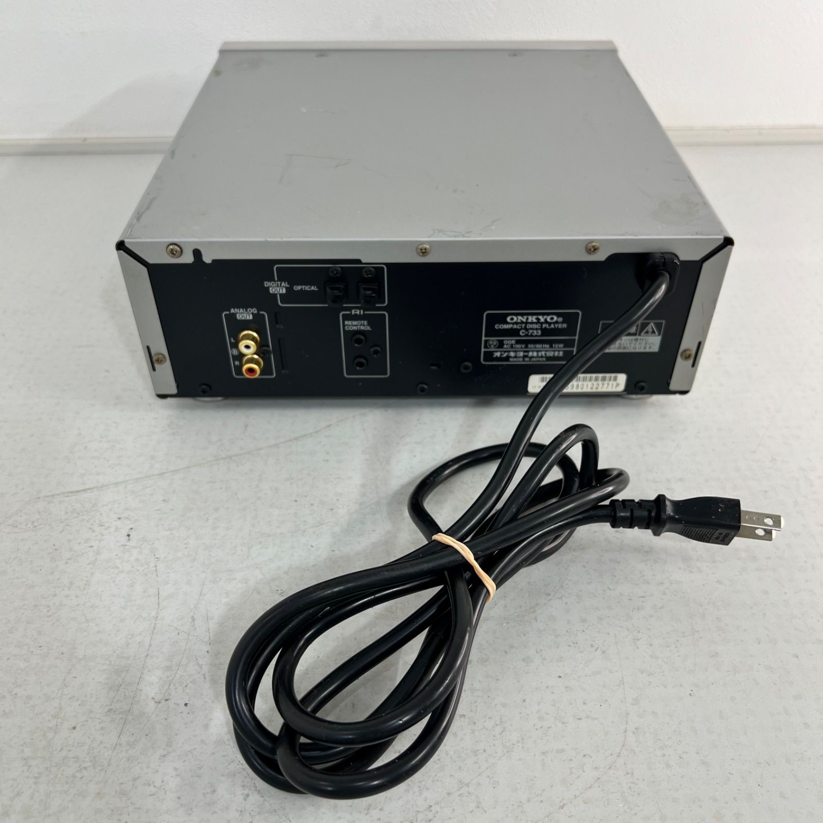 ジャンク】ONKYO A-933 プリメインアンプ シルバー オンキョウ