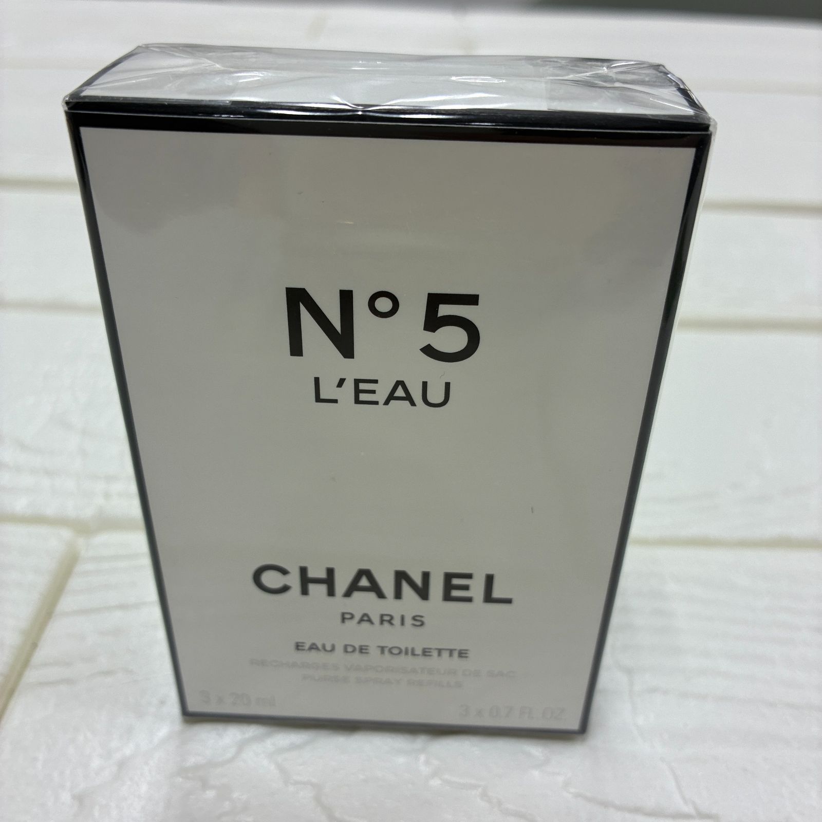 S633 新品・未使用 未開封 CHANEL シャネル No5 ロー ツィスト＆スプレイ オードゥ トワレット 20ml×3本 264204584