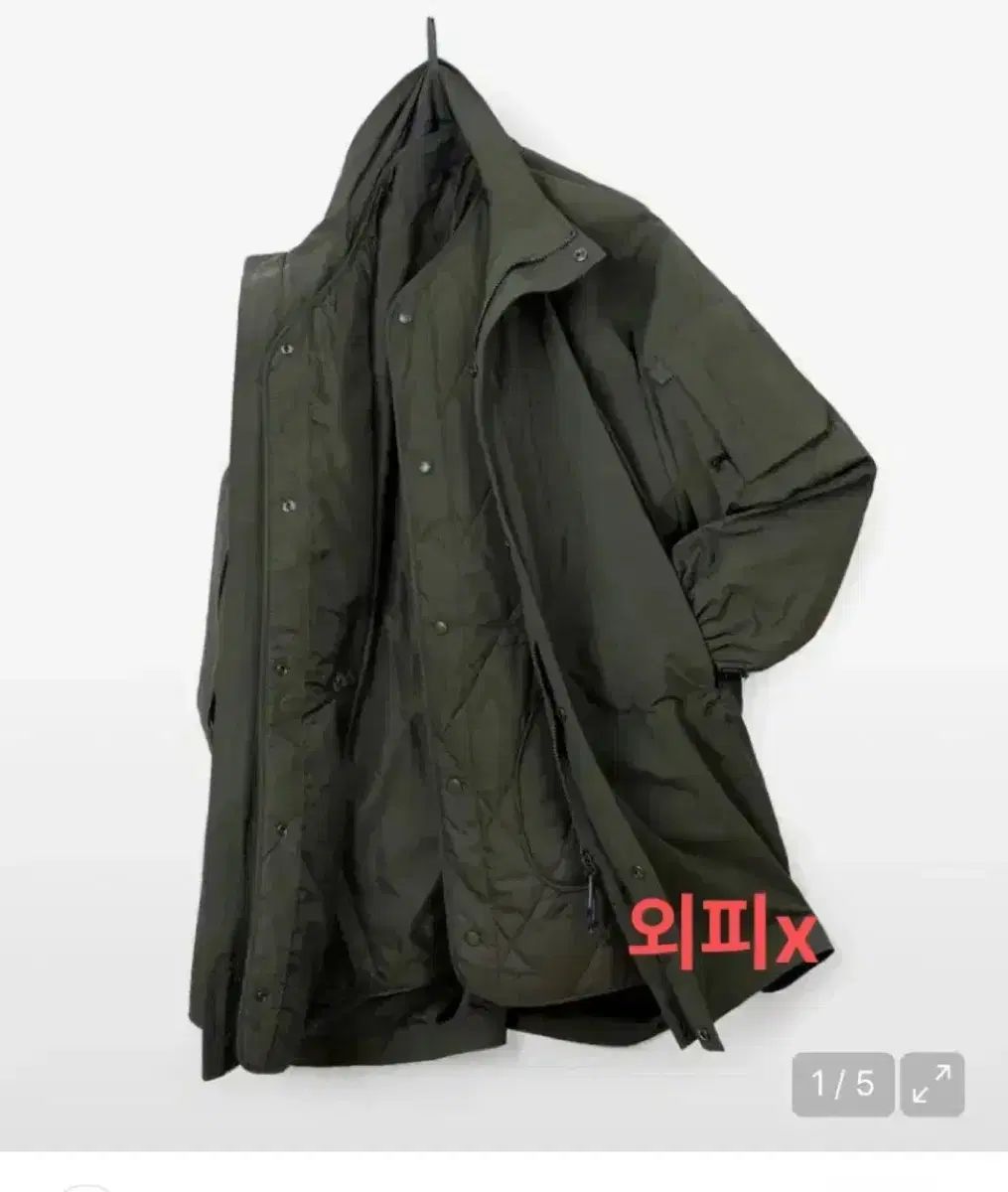 MONSTER ロング アウター セット カーキ_COOSJP033KHAKI