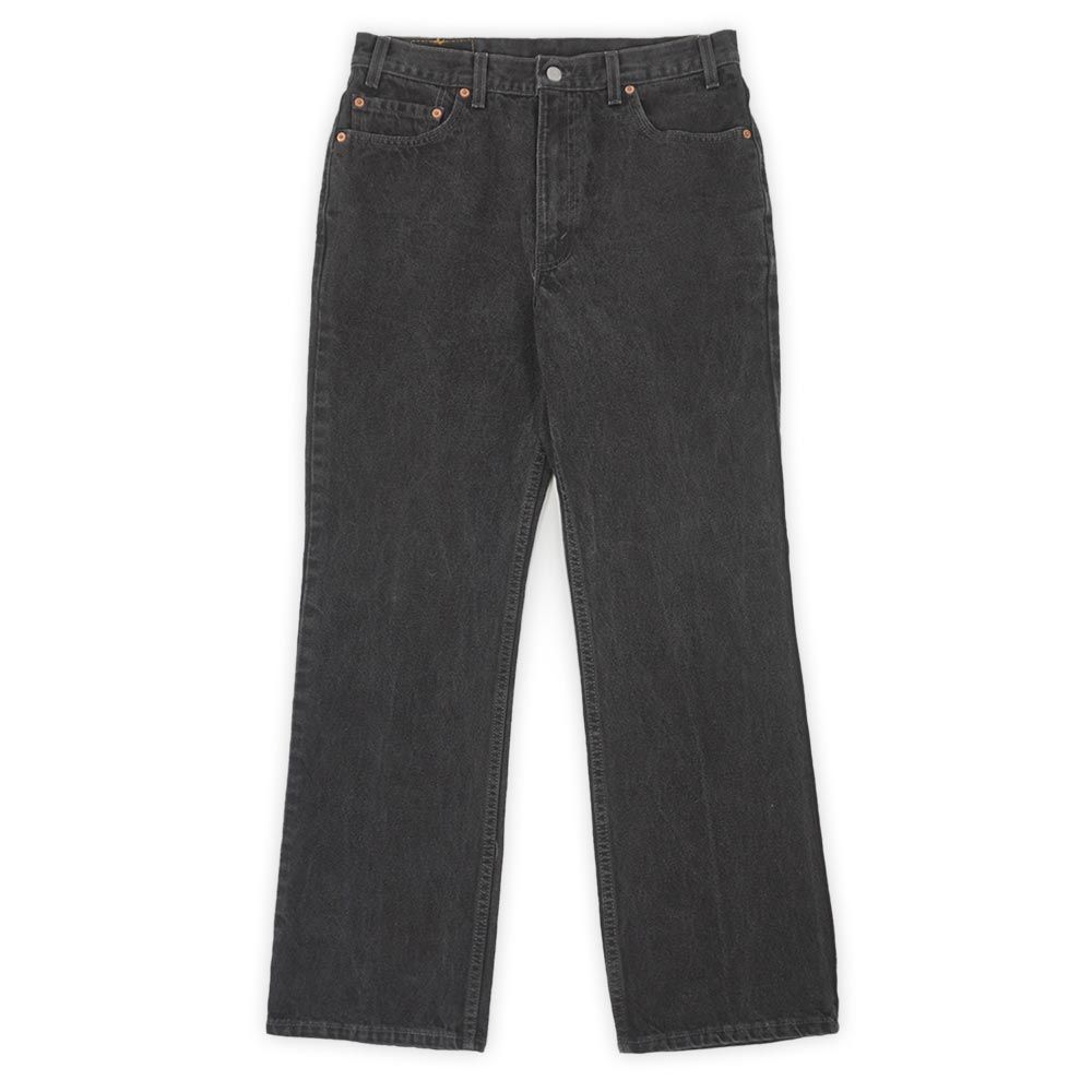 リーバイス Levi's 90s 90年代 517-0260 ブラックデニムパンツ ブーツカット ジーンズ MADE IN USA アメリカ製 ヴィンテージ 646 501 古着 メンズ ズボン パンツ 黒 W36 L32【中古】