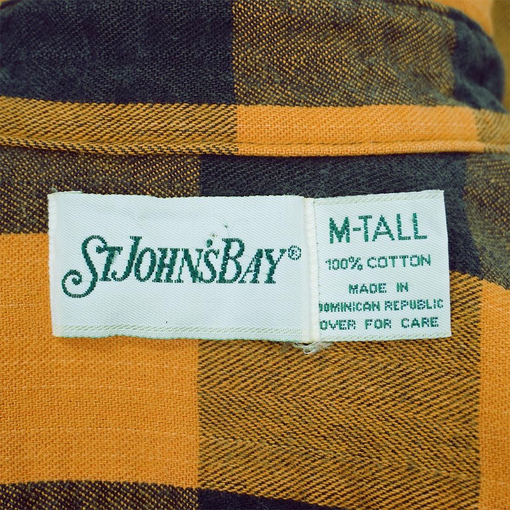 セントジョンズベイ ST JOHN'S BAY 90s 90年代 ブロックチェック柄
