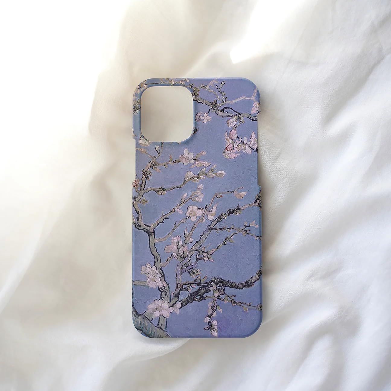 メゾンドミューズ iPhone ケース ゴッホ 「花咲くアーモンドの木の枝」 スマホケース ワイヤレス充電対応 (iPhone16)