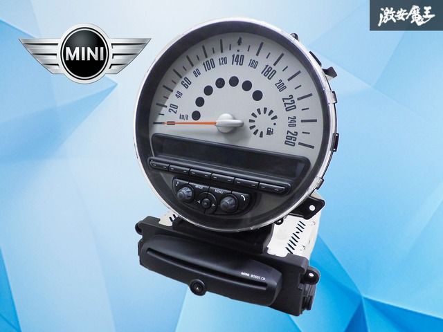 【使用OK！】ミニクロスオーバー R60 ZA16 純正 スピードメーター 計器 速度計 メーターディスプレイ 6512 3456513-01