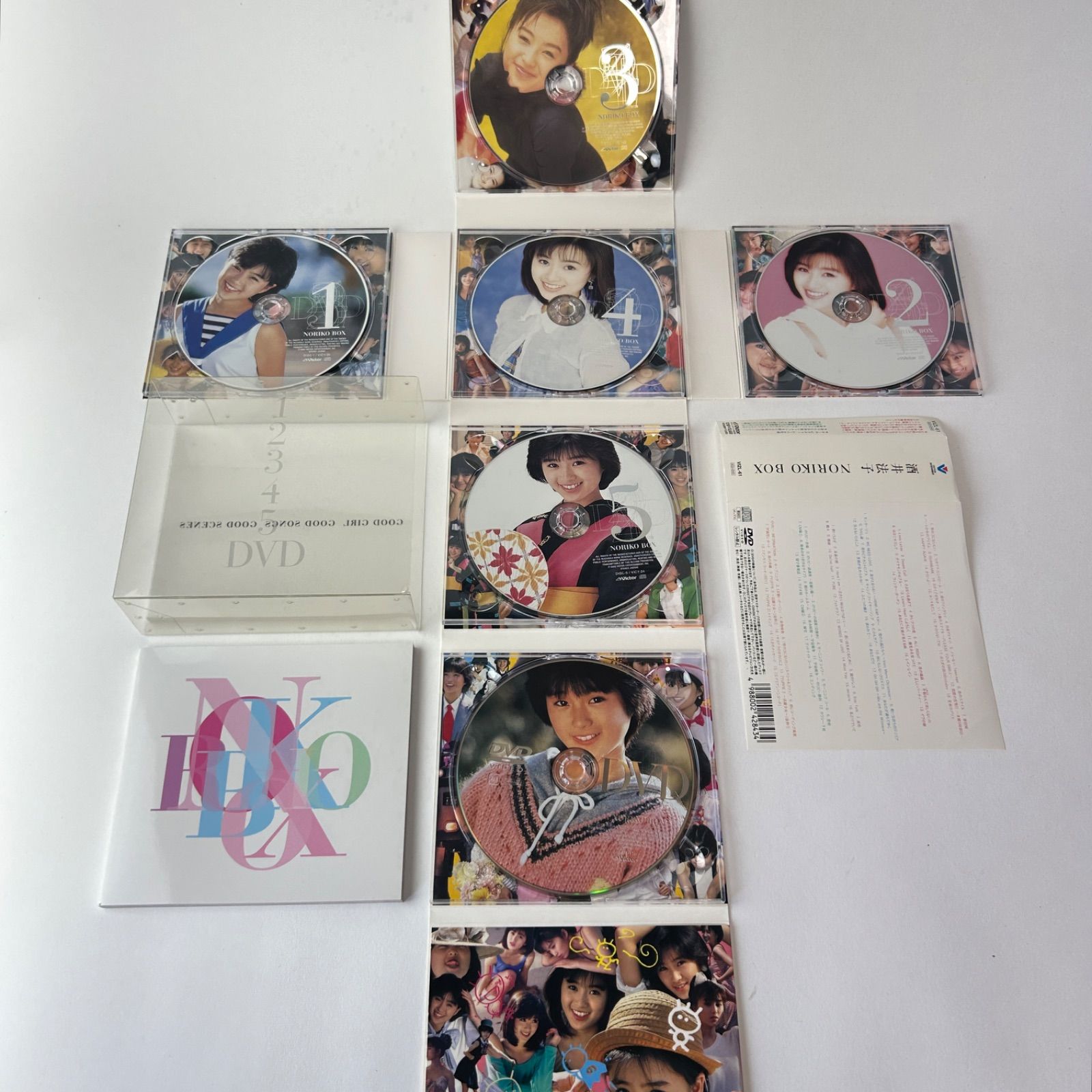 酒井法子 NORIKO BOX (デビュー15周年記念予約限定)(T26) VIZL61 [F1