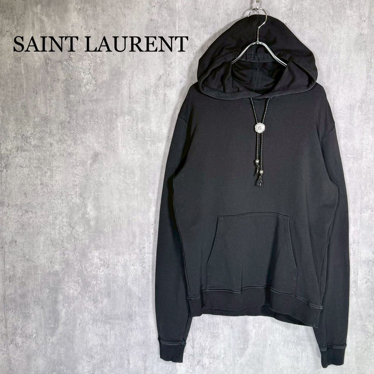 SAINT LAURENT PARIS』サンローランパリ(L)コンチョタイ プル SAINT LAURENT PARIS』サンローランパリ(L)コンチョタイ プル