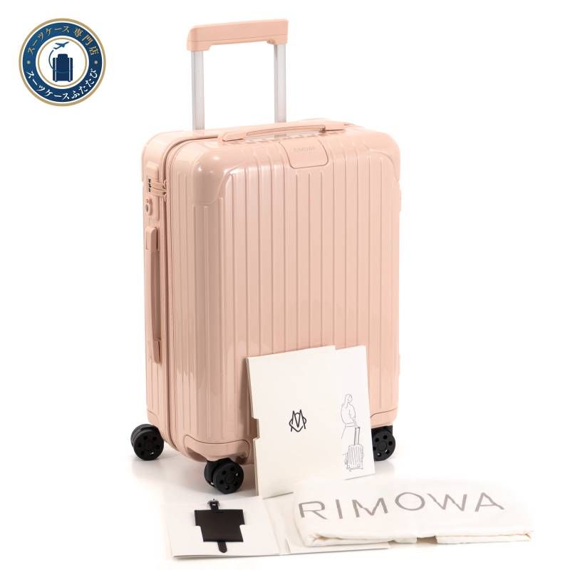 生涯保証 RIMOWA リモワ Essential Cabin エッセンシャル キャビン 36L 機内持ち込み 4輪 TSAロック ペタルピンク スーツケース キャリーバッグ
