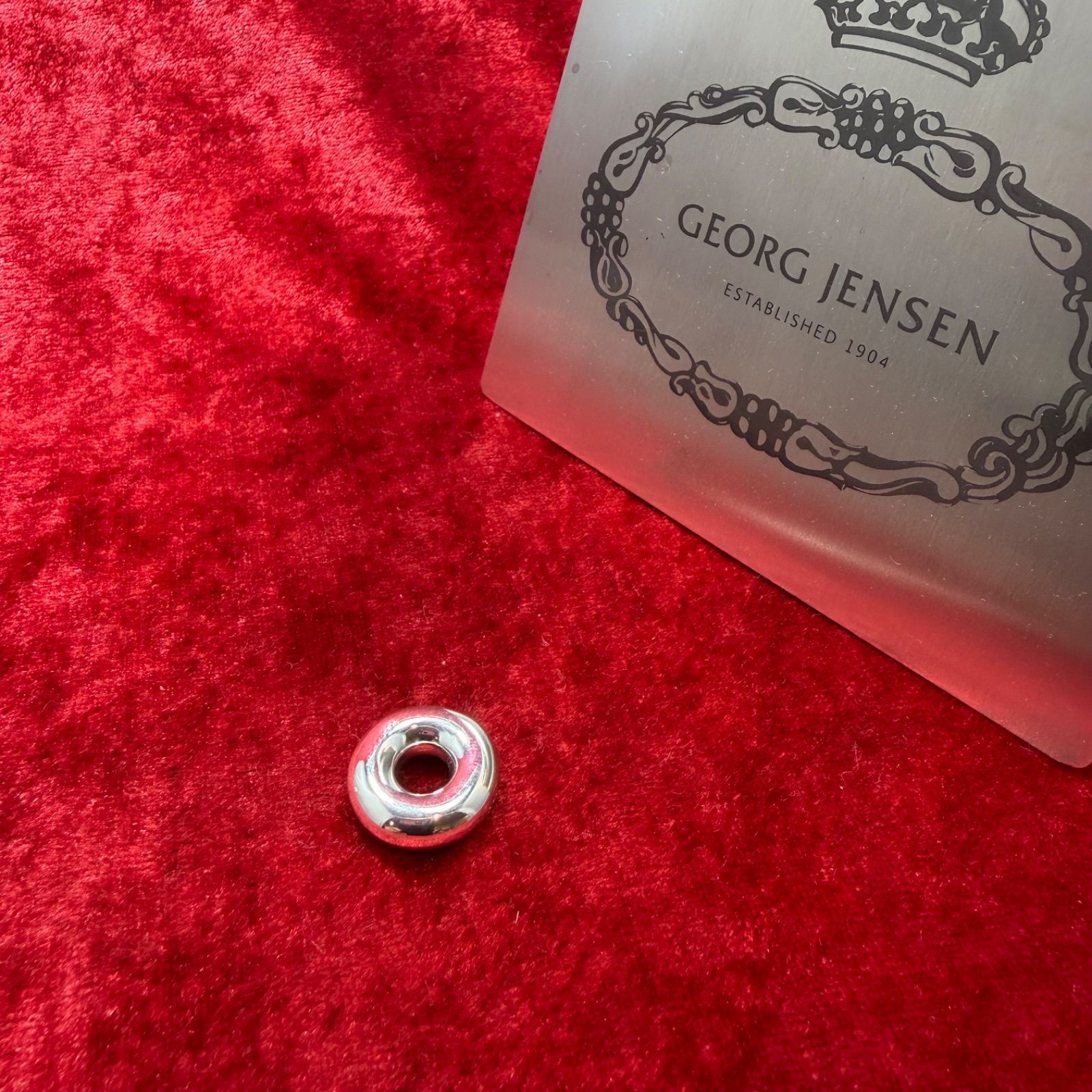 美品 円形トップ ハンスハンセン HaH ジョージジェンセン/GEORG JENSEN