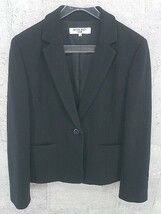 ◇ NATURAL BEAUTY BASIC ナチュラルビューティーベーシック 1B 長袖 テーラード ジャケット M ブラック * 【1002798840751】