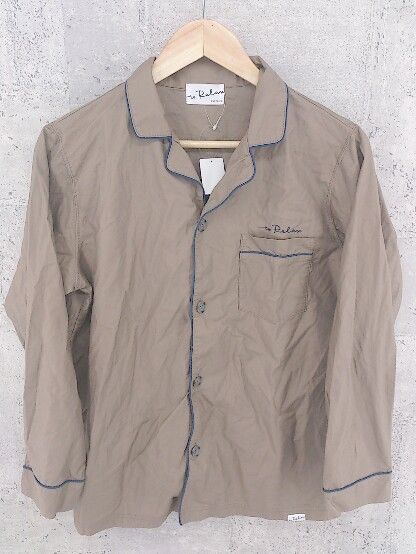 ◇ BAYFLOW ベイフロー to Relax 長袖 シャツ 2 ブラウン # 【1002798797901】