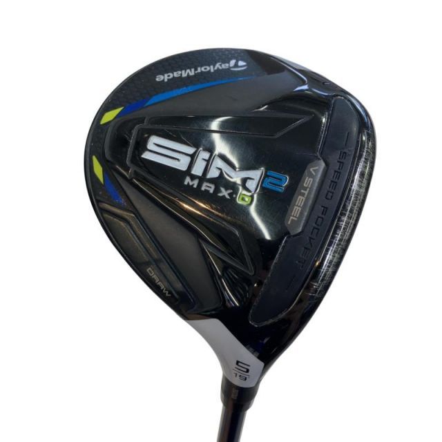 【中古】 テーラーメイド SIM2 MAX-D 5W フェアウェイウッド FW TENSEI BLUE TM50(SIM2 FW) (フレックスSR) メンズ 男性用 右利き 右用 Cランク ゴルフクラブ