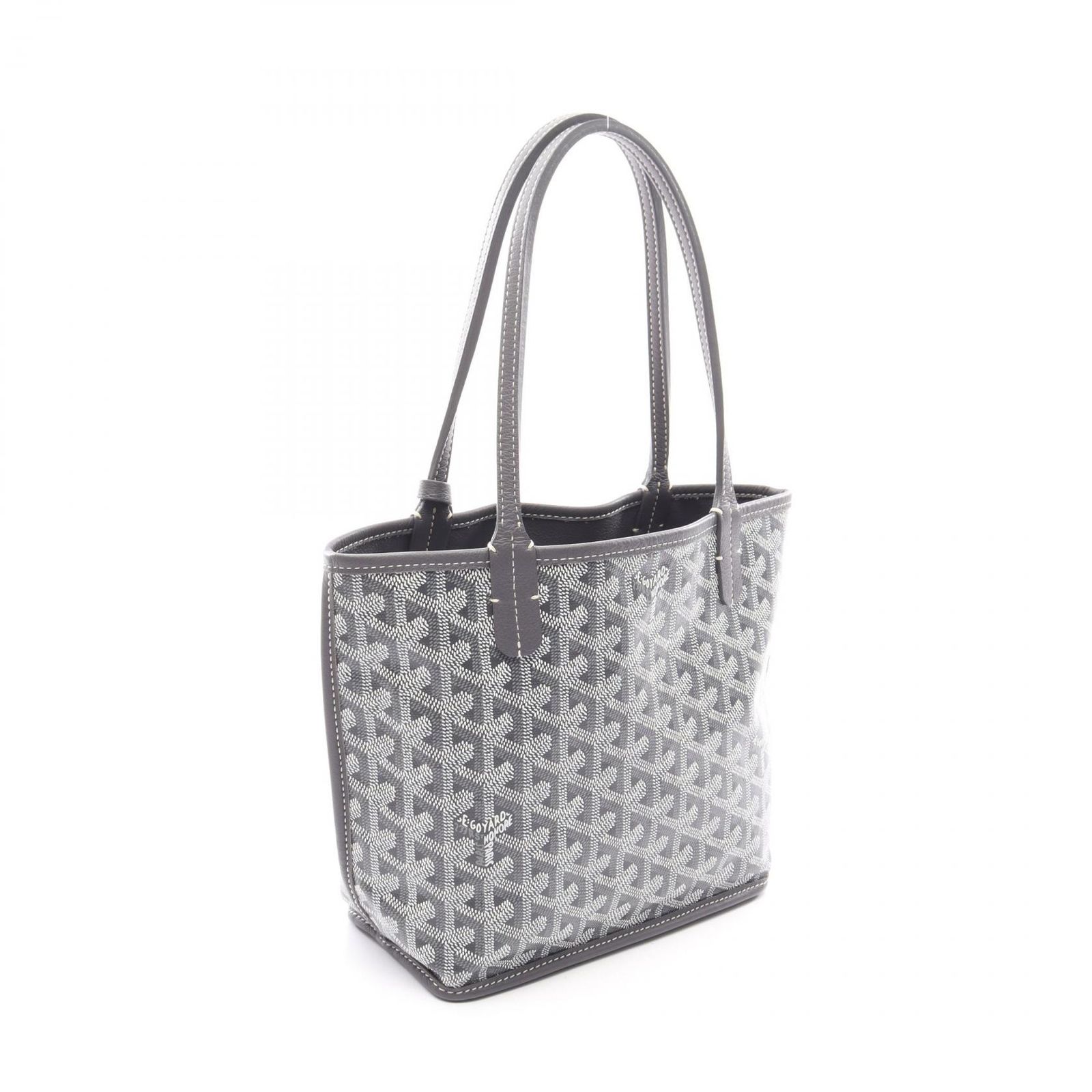 ゴヤール　トートバッグ ゴヤール GOYARD トートバッグ アンジュ ミニポーチ リバーシブル