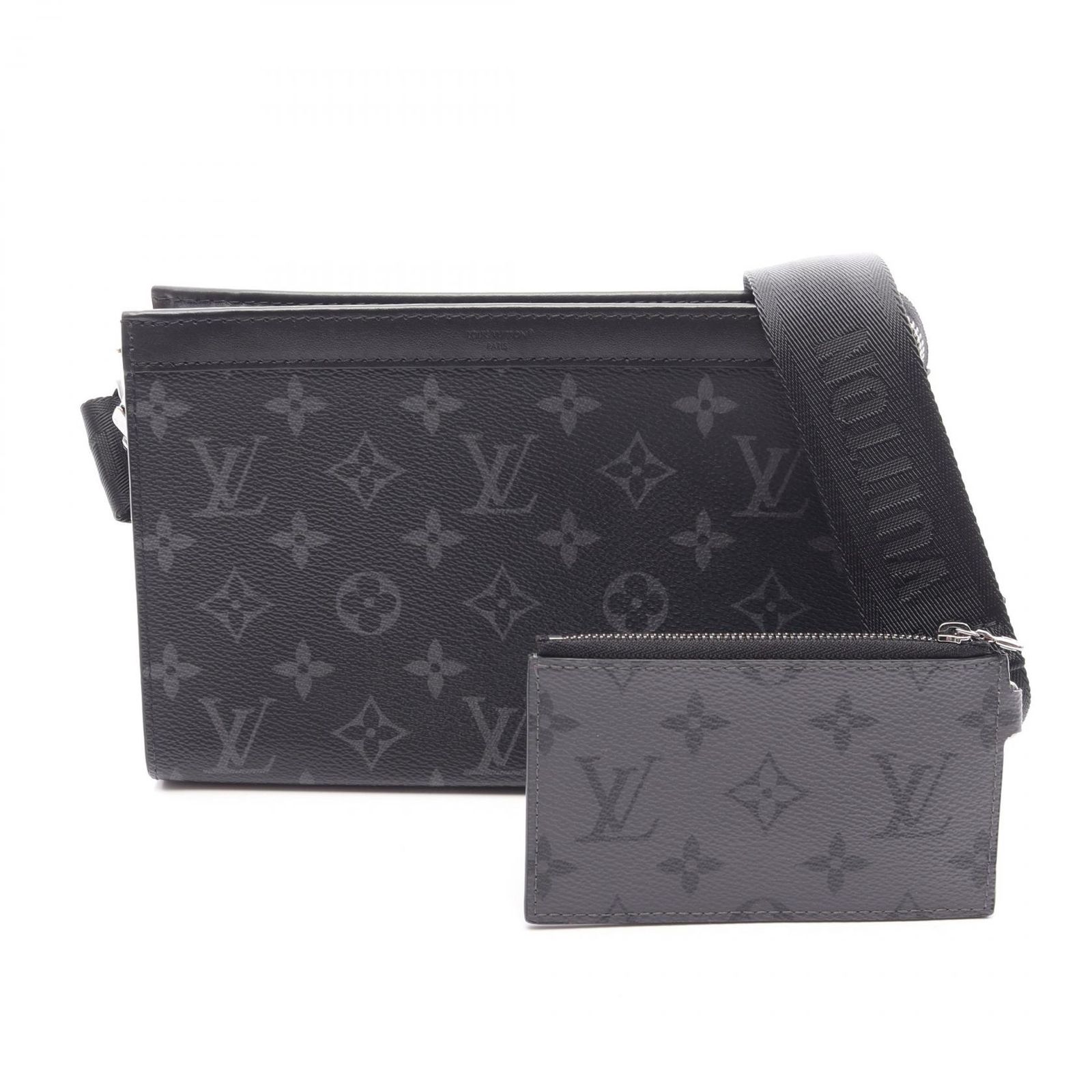ルイ・ヴィトン LOUIS VUITTON ショルダーバッグ ガストン ウェアラブル ウォレット M81124 PVCコーティングキャンバス ガストン・ウェアラブル ウォレット メンズ
