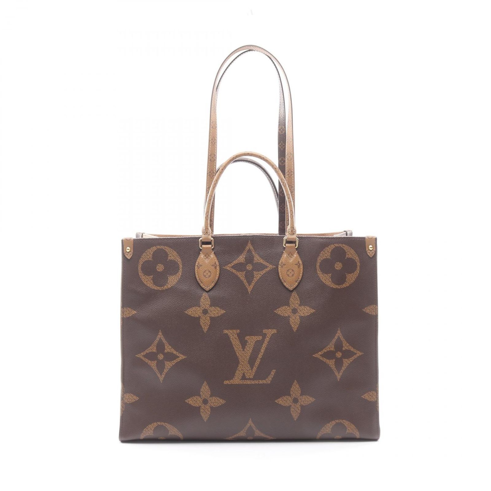 ルイ・ヴィトン LOUIS VUITTON トートバッグ オンザゴーGM 2WAY M44576 PVCコーティングキャンバス オンザゴーGM レディース Used A