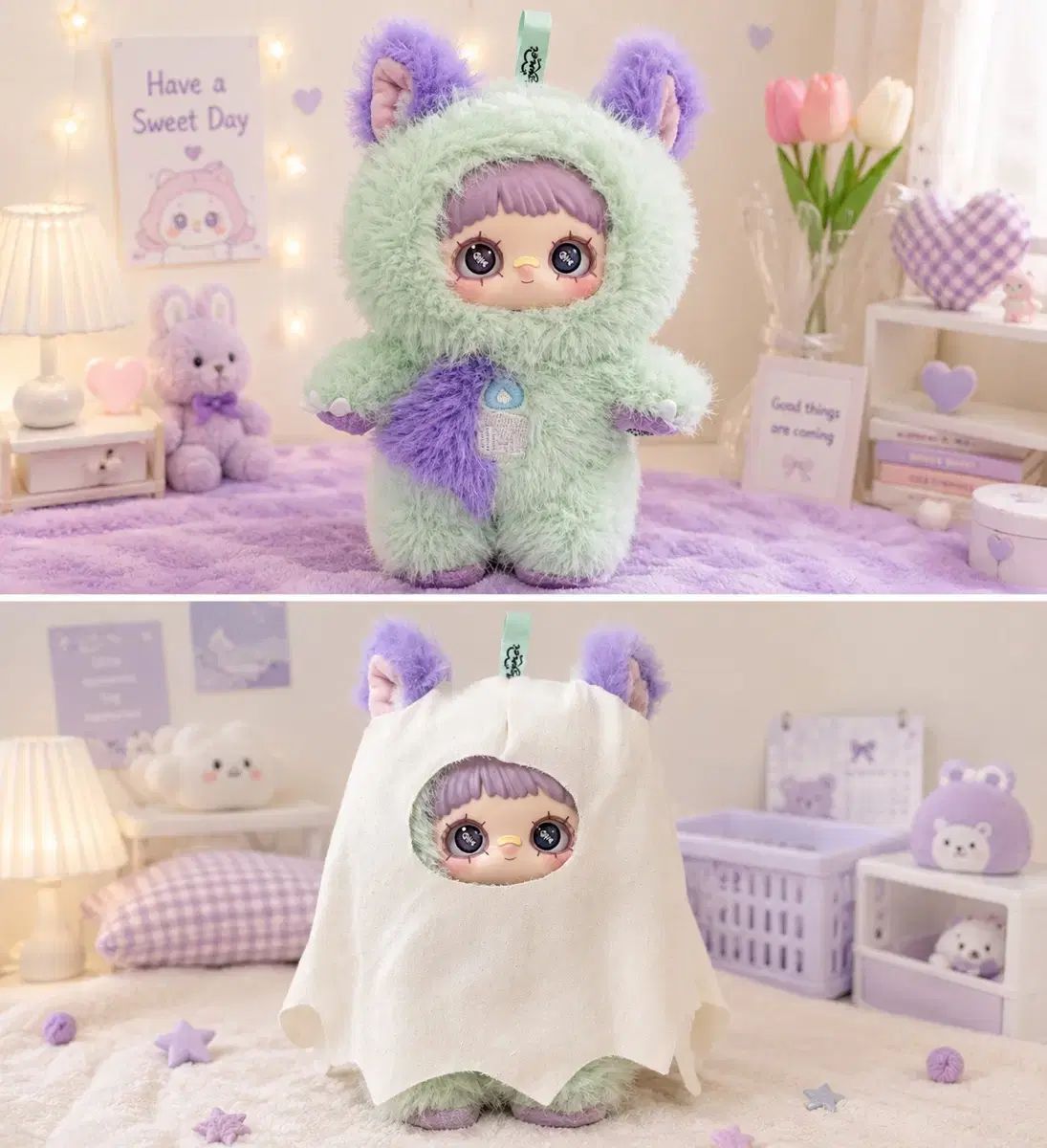 (人気) メイメイ DARK FOREST 幽霊 ゴースト ぬいぐるみ キーホルダー