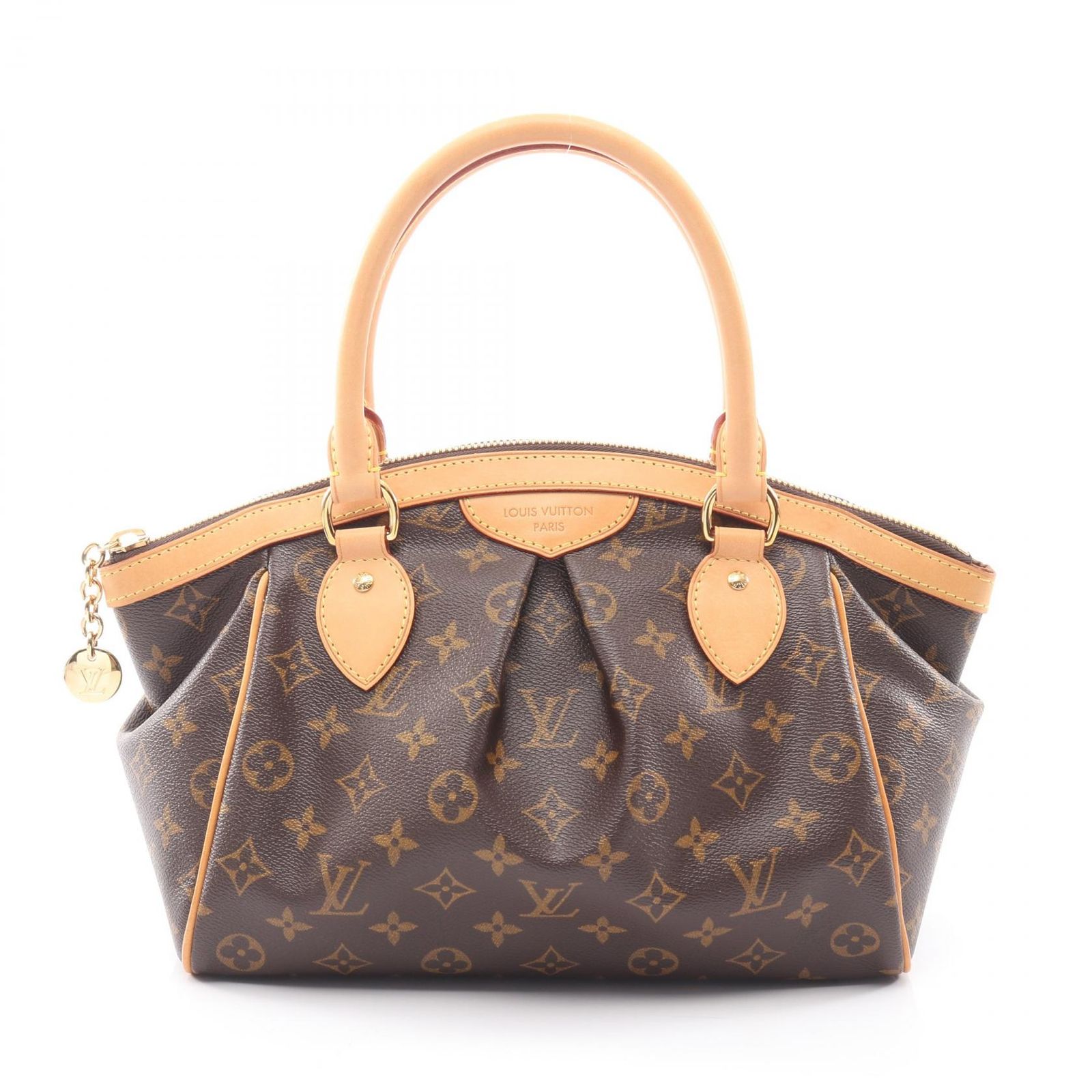 ルイ・ヴィトン LOUIS VUITTON ハンドバッグ ティヴォリPM M40143 PVCコーティングキャンバス レザー ティボリPM レディース Used A