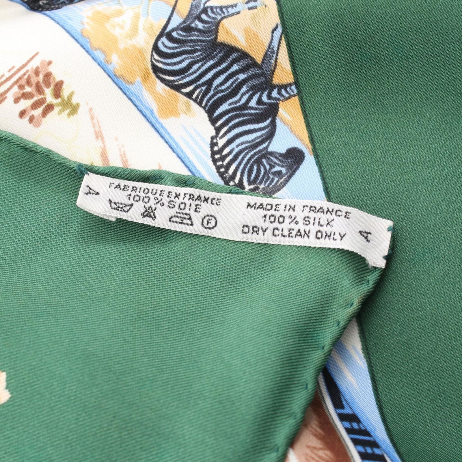 エルメス HERMES スカーフ カレ90 TROPIQUES マルチ シルク カレ90 レディース Used B