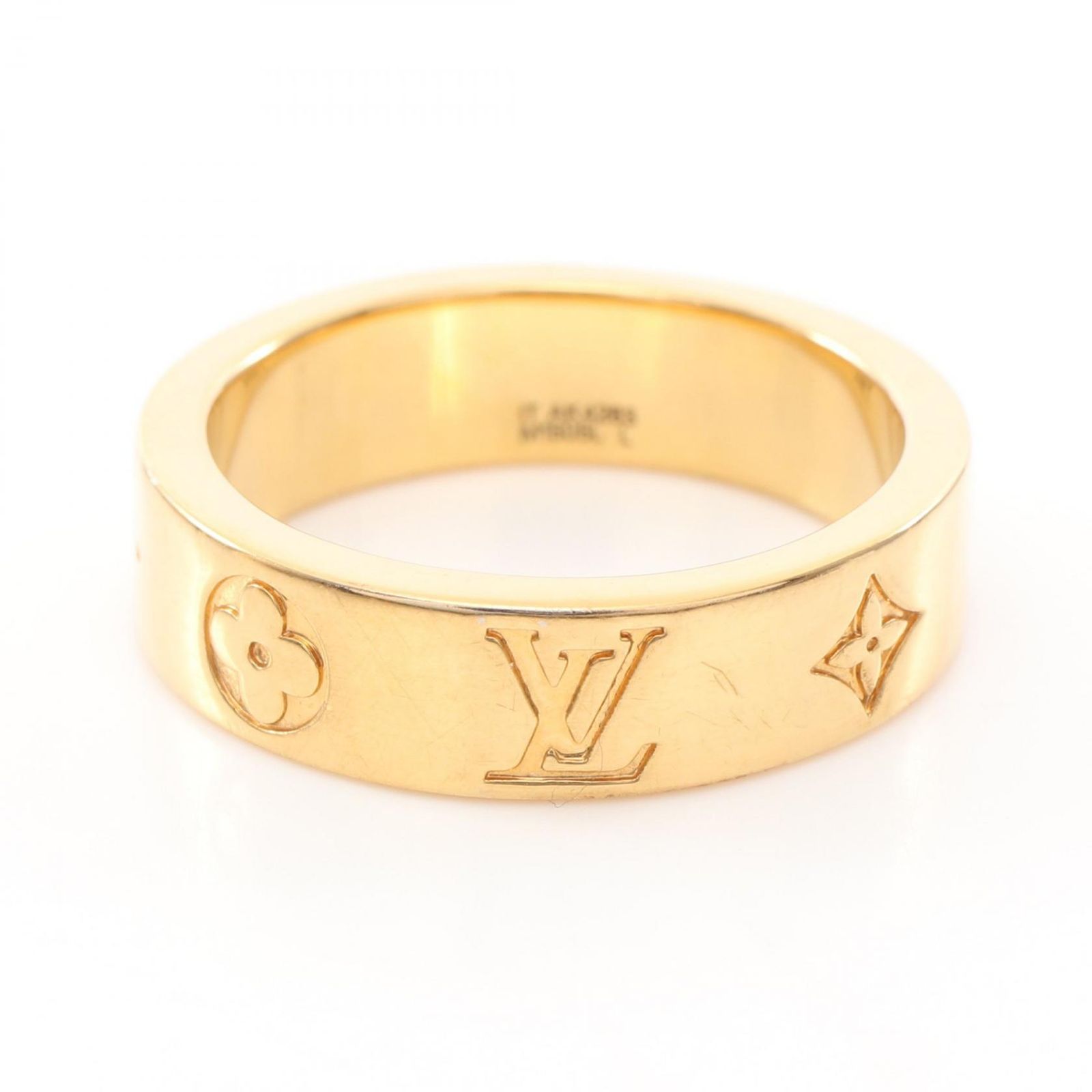 ルイ・ヴィトン LOUIS VUITTON リング・指輪 モノグラム M1505L ゴールド GP（ゴールドメッキ） リング メンズ Used A