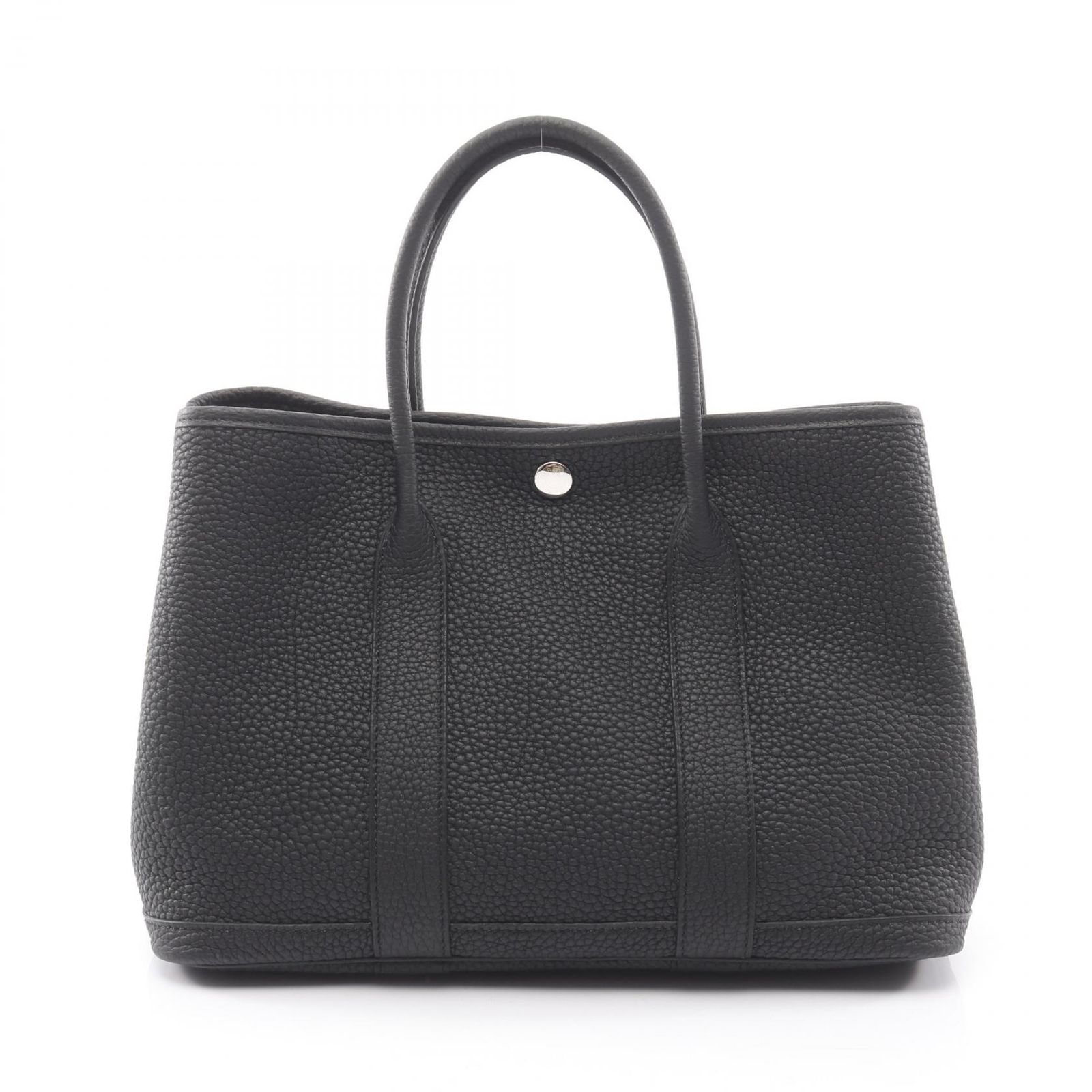 エルメス HERMES トートバッグ ガーデンパーティTPM ブラック レザー ガーデンパーティTPM ブラック レディース 未使用