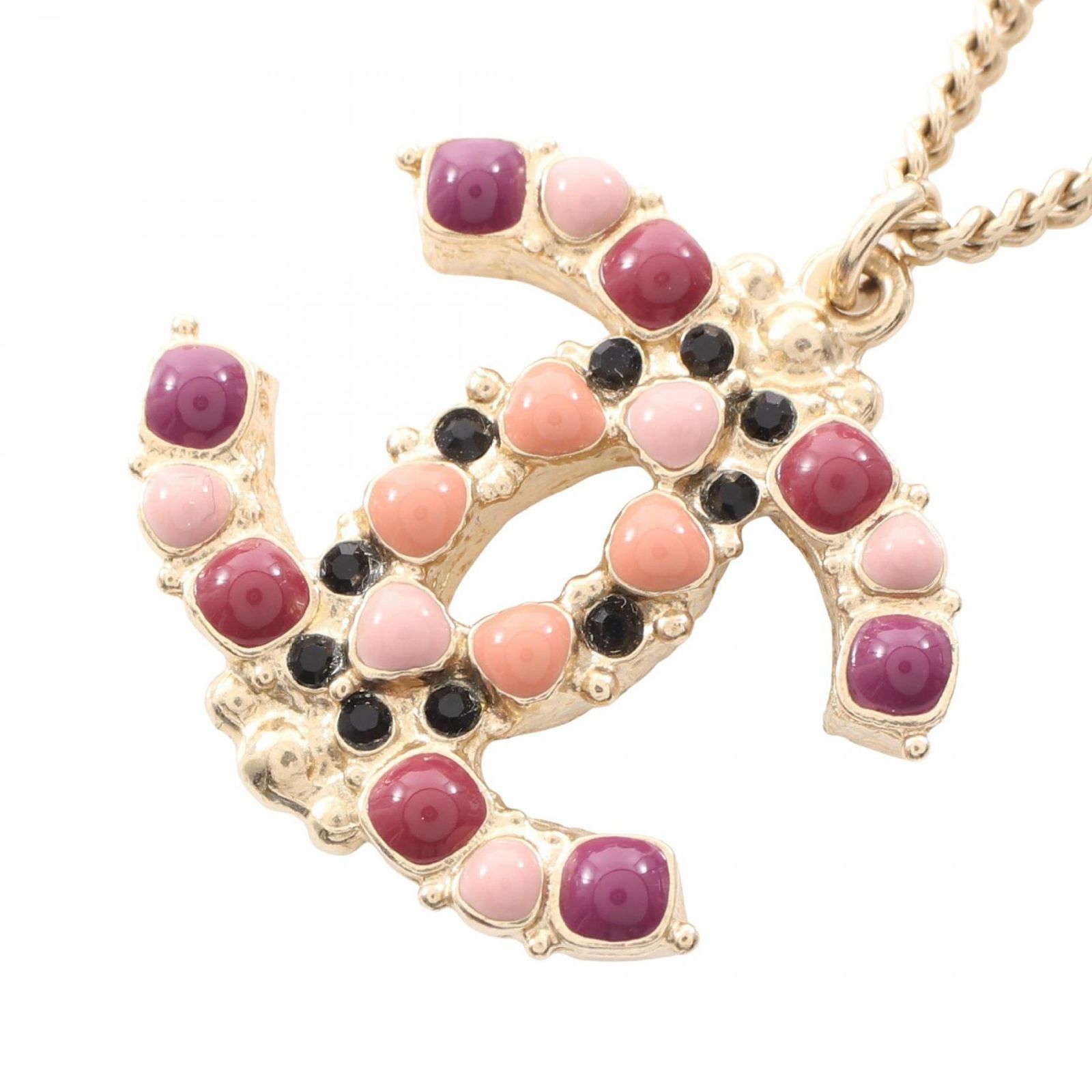シャネル CHANEL ネックレス ココマーク GP（ゴールドメッキ） ネックレス レディース Used A