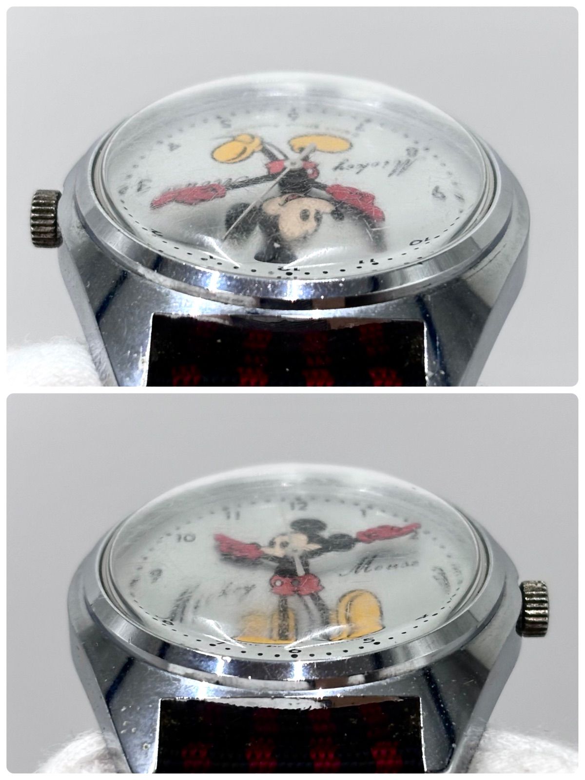 稼動/70s/美品】SEIKO セイコー ディズニータイム ミッキーマウス 手
