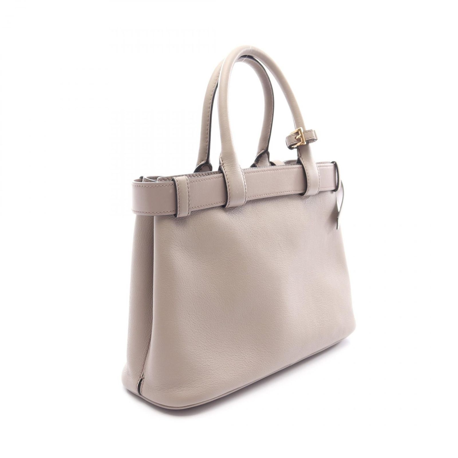 プラダ PRADA トートバッグ バックル ミディアム 2WAY 1BA434 