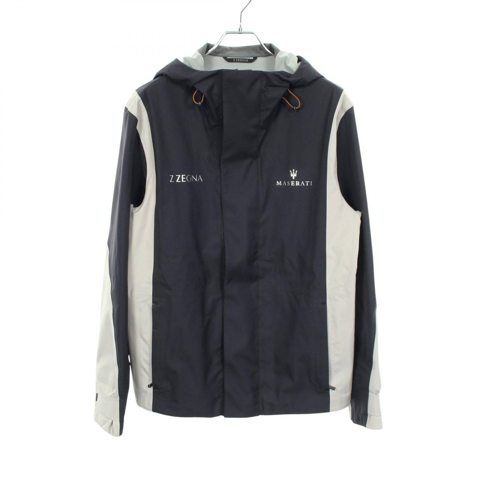 ジーゼニア Z Zegna MASERATI フード付き ネイビー その他 ジャケット メンズ Used B